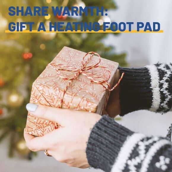 Electric Foot Warmer with Dual-Sided Heating Elements, Washable Feet Heating Pad - Picture 7 of 7